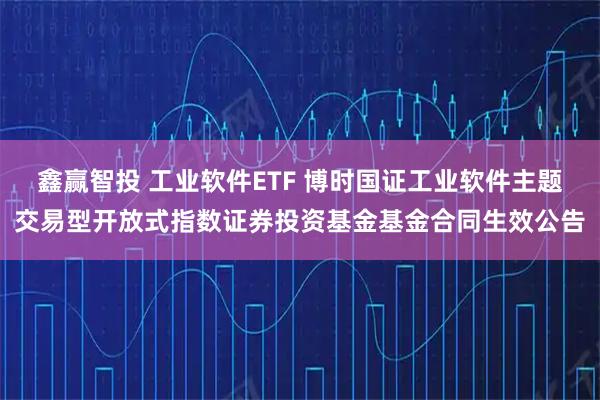 鑫赢智投 工业软件ETF 博时国证工业软件主题交易型开放式指数证券投资基金基金合同生效公告